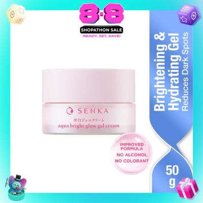 SENKA - Aqua Bright Glow Gel Cream 50g