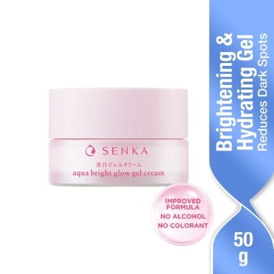 SENKA Aqua Bright Glow Gel Cream 50g