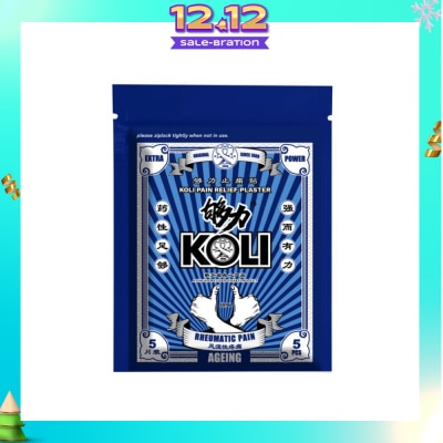 KOLI Rheumatism Pain Plaster (Relief Aching Muscles And Backaches) 5s