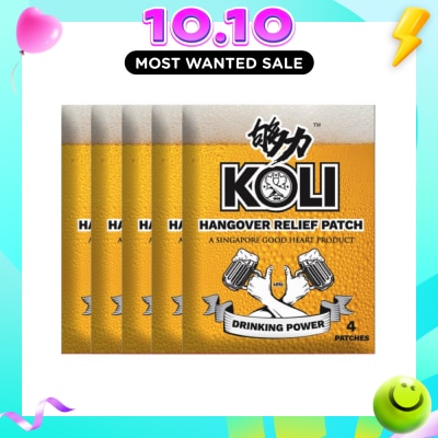 KOLI Hangover Relief Patch (Combats After Drinking Hangover Headache) 20s image
