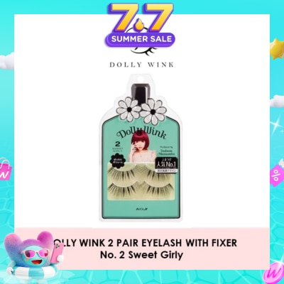 DOLLY WINK - Eyelash With Fixer 02 Sweet Girly 2s
