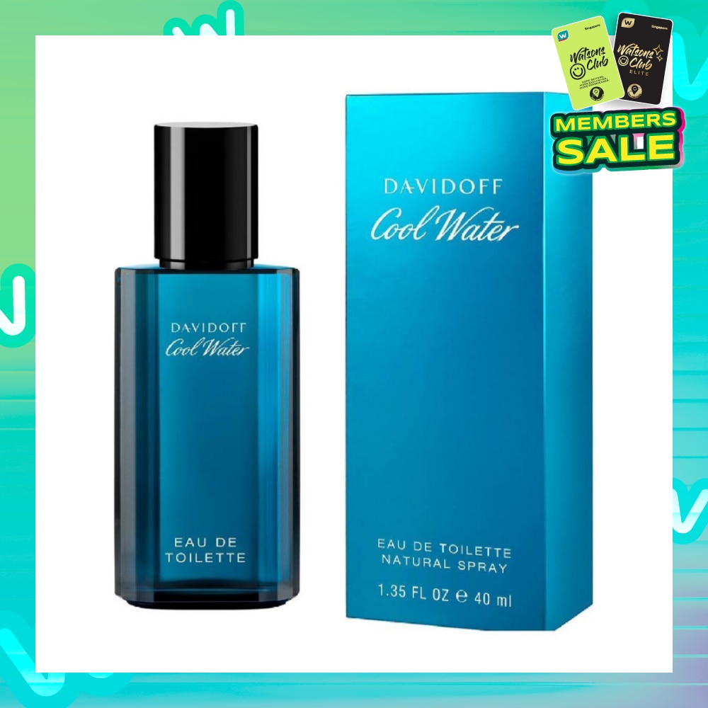 DAVIDOFF Cool Water For Him Eau De Toilette 40ml