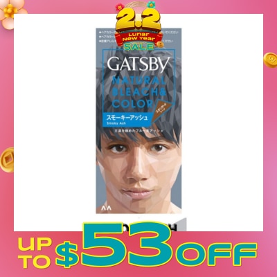 GATSBY Men's Natural Bleach & Colour Smoky Ash 1s