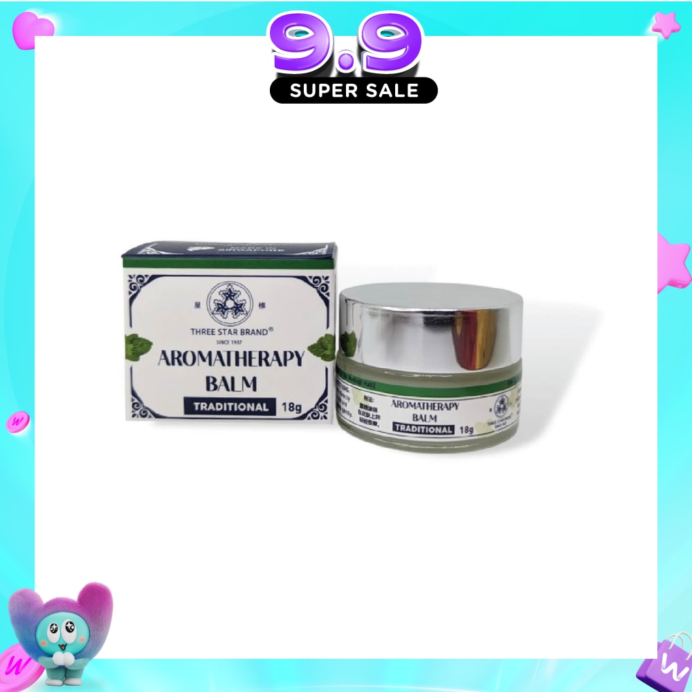 Aromatherapy Balm Traditional (Natural Ingredients with Therapeutic Benefits + Traditional Properties) 18g image