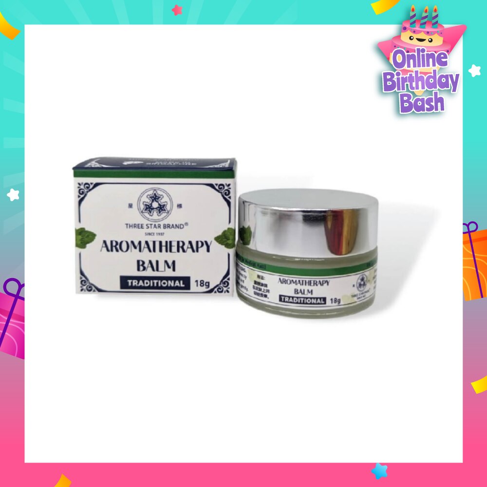 Aromatherapy Balm Traditional (Natural Ingredients with Therapeutic Benefits + Traditional Properties) 18g