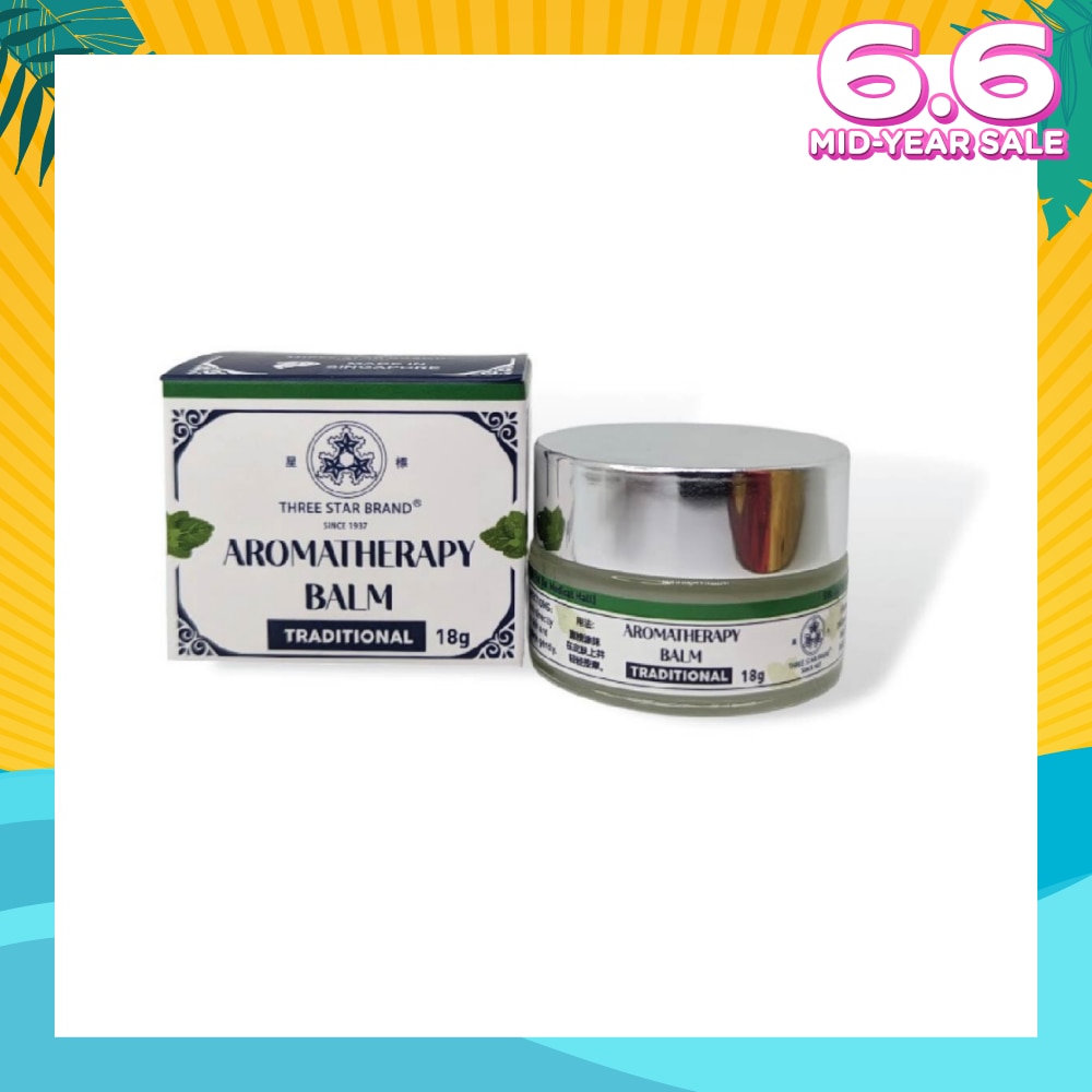 Aromatherapy Balm Traditional (Natural Ingredients with Therapeutic Benefits + Traditional Properties) 18g