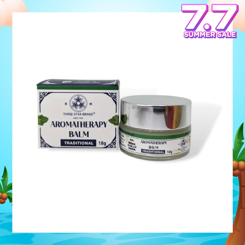 Aromatherapy Balm Traditional (Natural Ingredients with Therapeutic Benefits + Traditional Properties) 18g