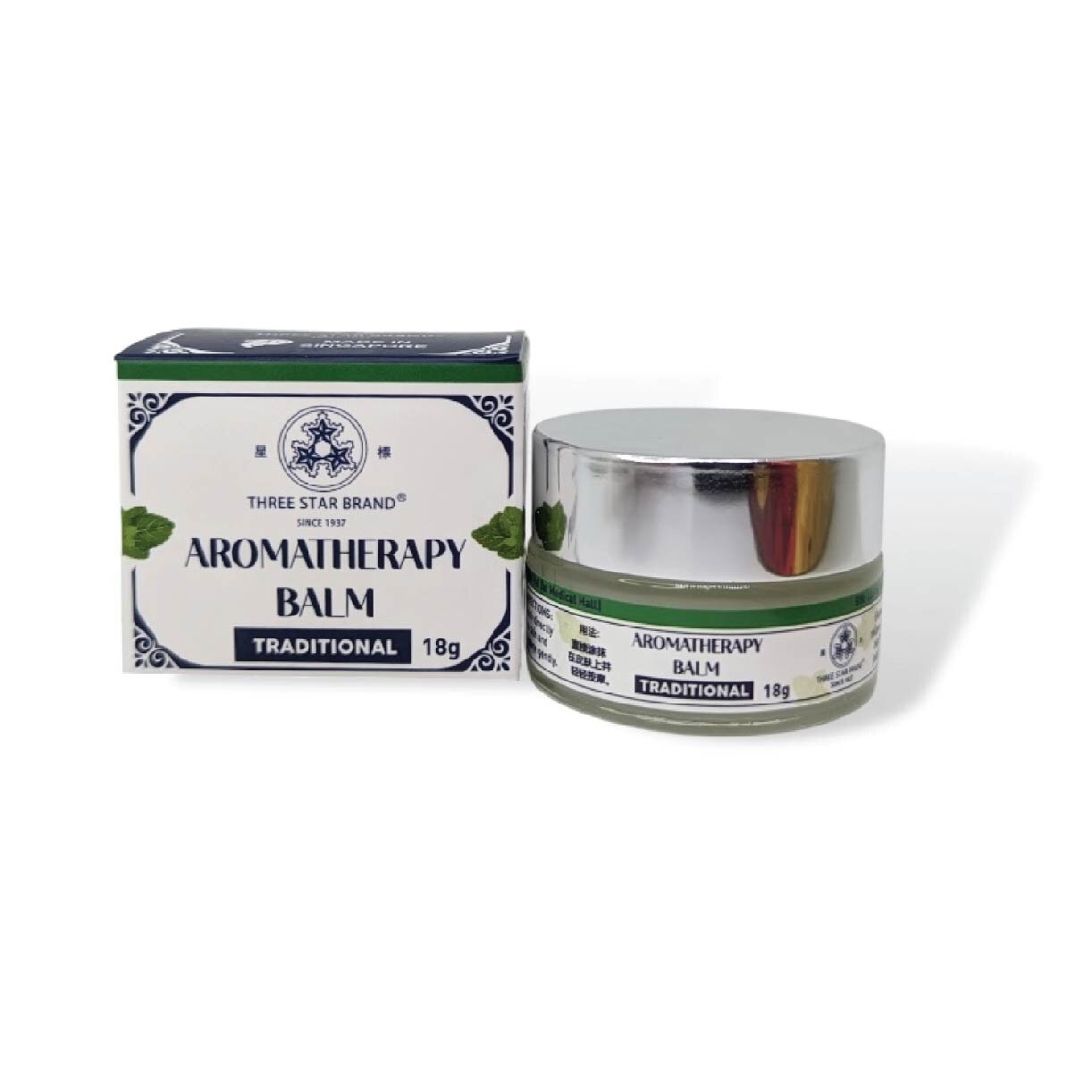 Aromatherapy Balm Traditional (Natural Ingredients with Therapeutic Benefits + Traditional Properties) 18g