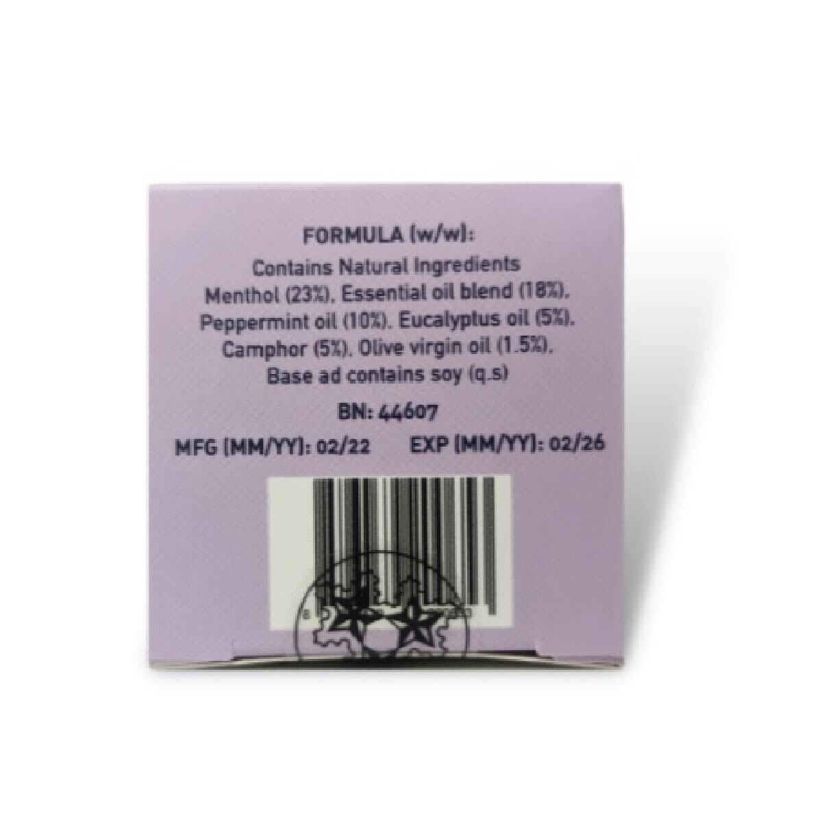 Aromatherapy Balm Lavender (Natural Ingredients with Therapeutic Benefits + Traditional Properties) 18g