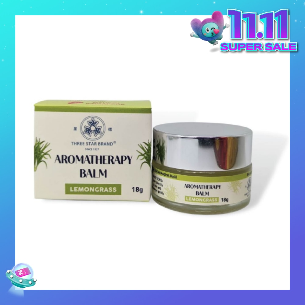Aromatherapy Balm Lemongrass 18g (Expiry: Feb`2026)