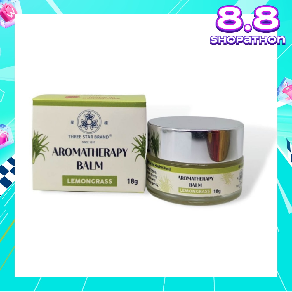 Aromatherapy Balm Lemongrass 18g (Expiry: Feb`2026)