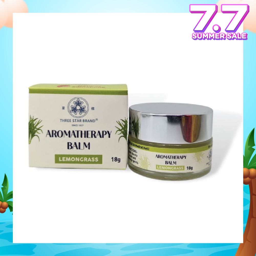 Aromatherapy Balm Lemongrass 18g (Expiry: Feb`2026)