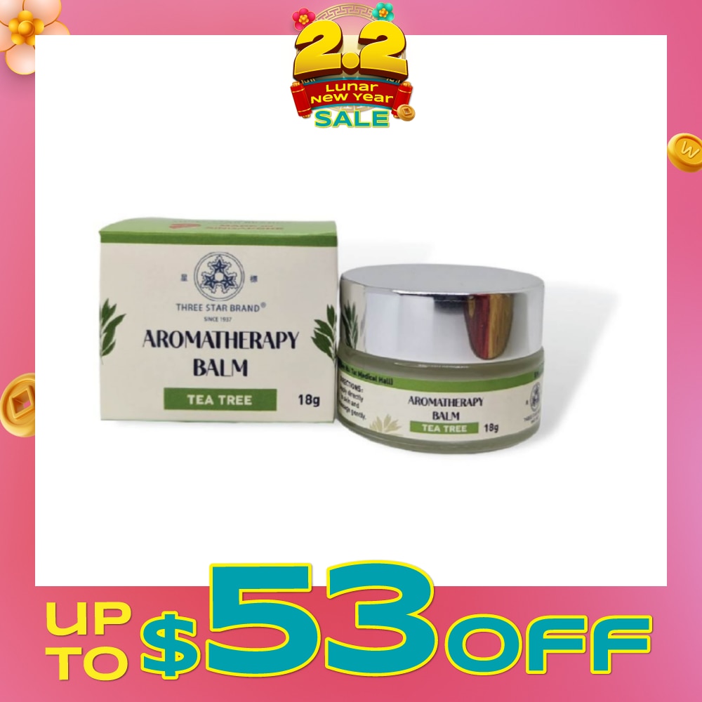 Aromatherapy Balm Tea Tree 18g (Expiry: Aug`2026)