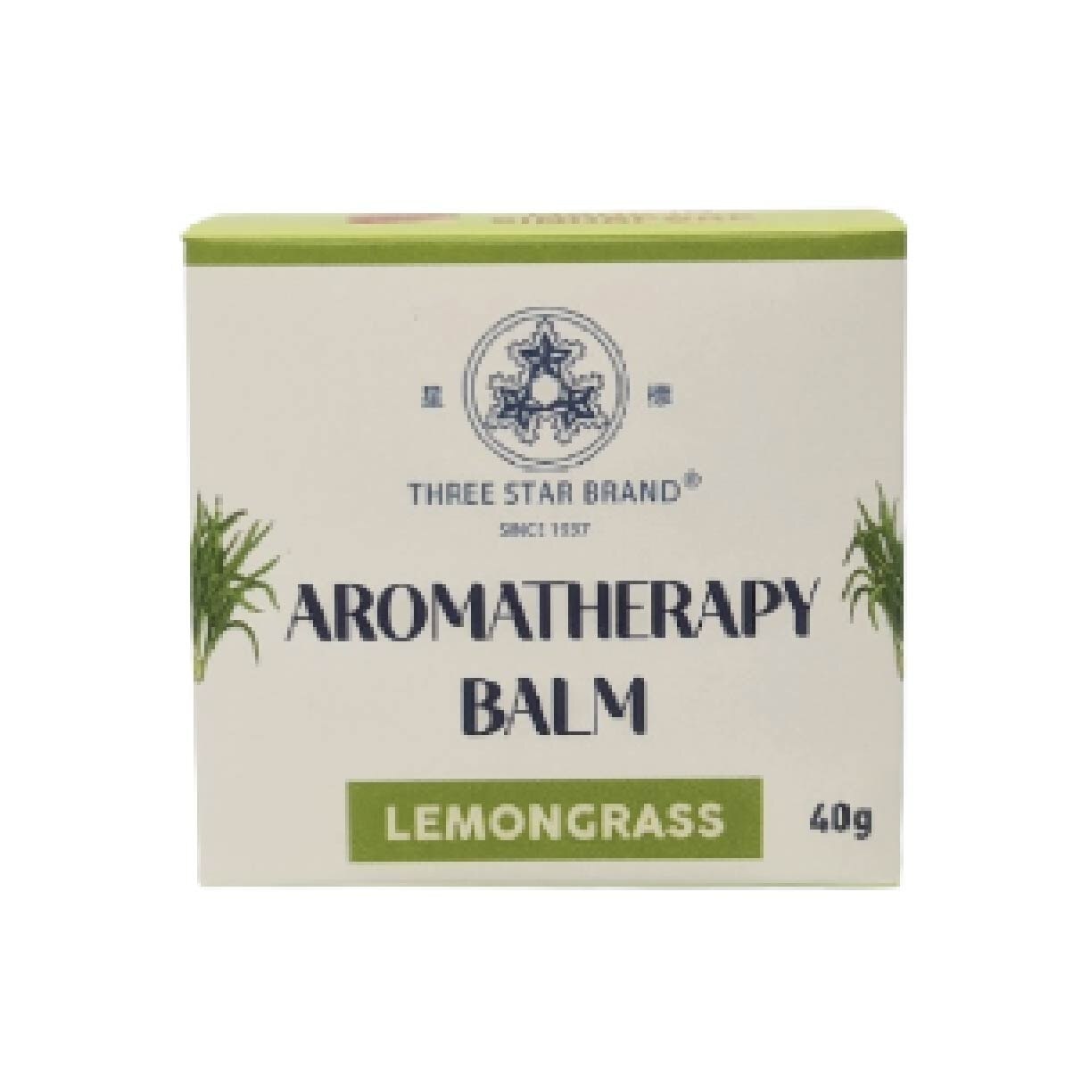 Aromatherapy Balm Lemongrass (Natural Ingredients with Therapeutic Benefits + Traditional Properties) 40g