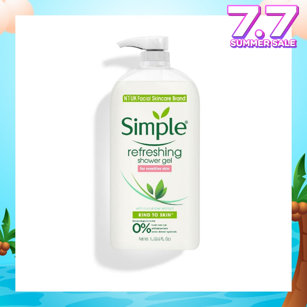 Kind To Skin Refreshing Shower Gel 1L