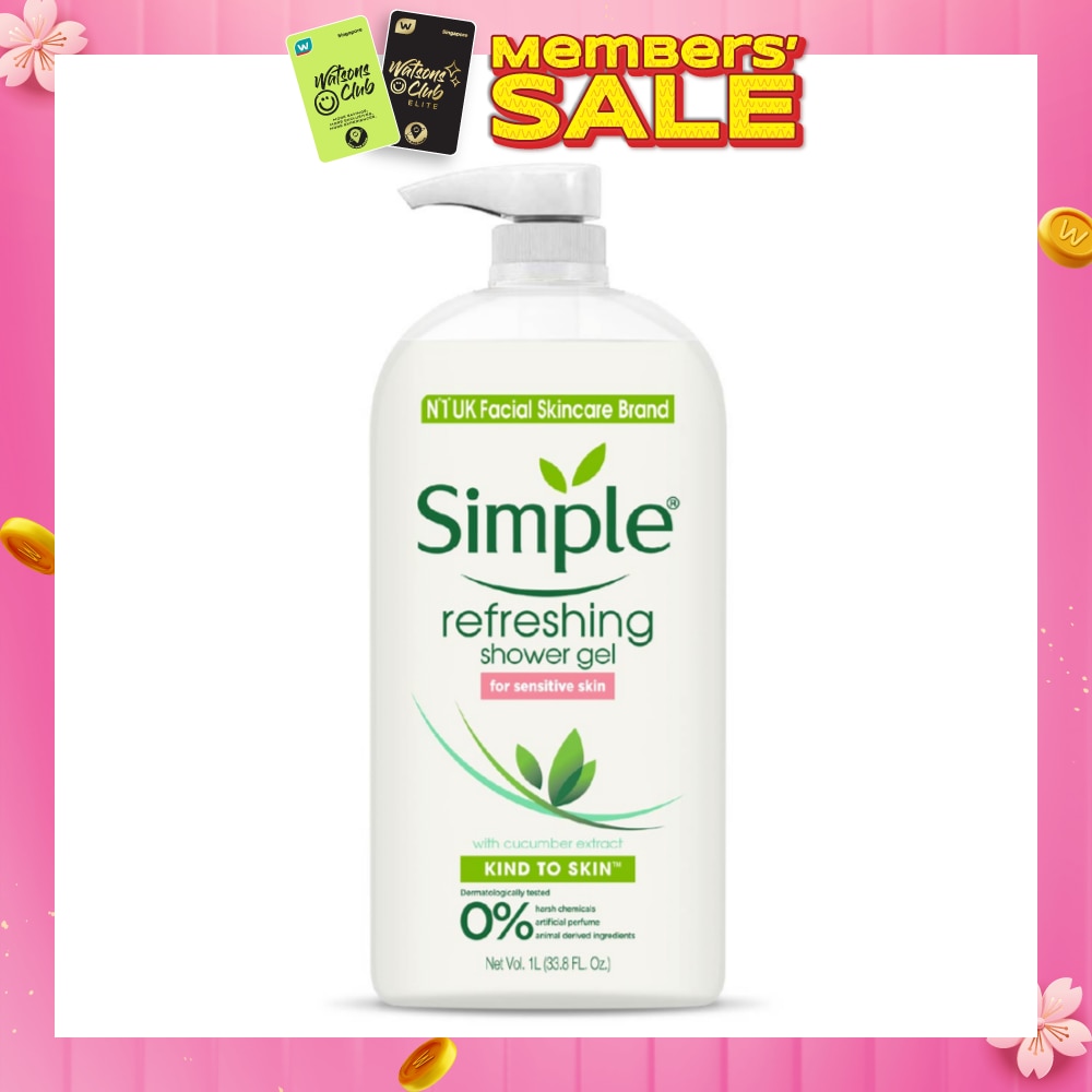 Kind To Skin Refreshing Shower Gel 1L