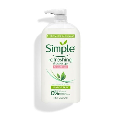 SIMPLE Kind To Skin Refreshing Shower Gel 1L