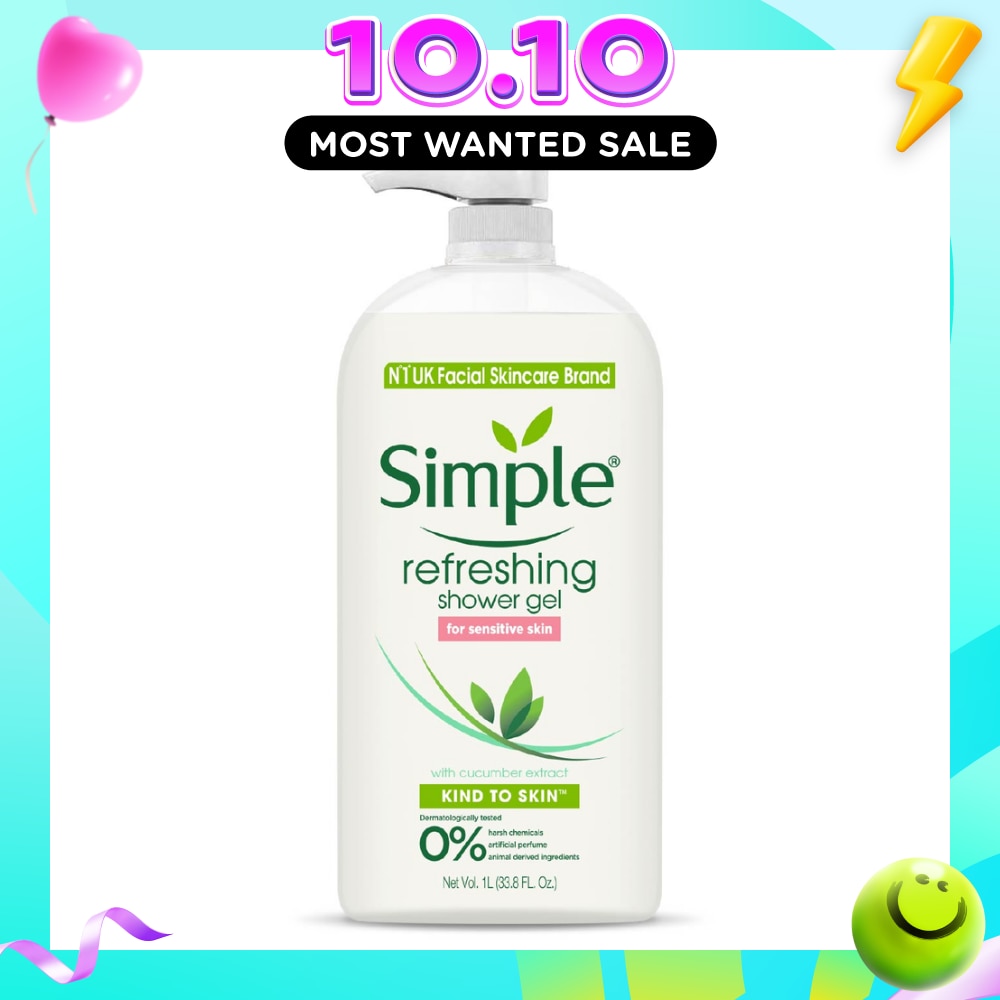 Kind To Skin Refreshing Shower Gel 1L image