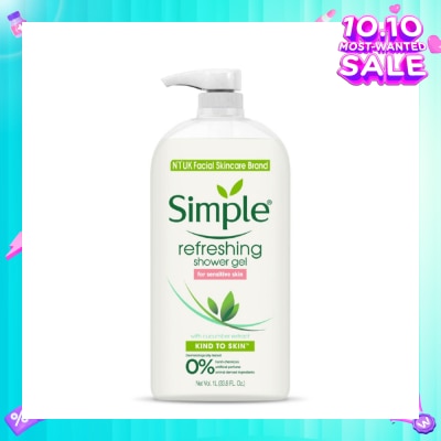 SIMPLE Kind To Skin Refreshing Shower Gel 1L
