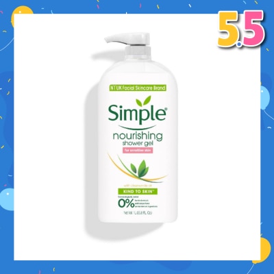 SIMPLE Kind To Skin Nourishing Shower Gel 1L