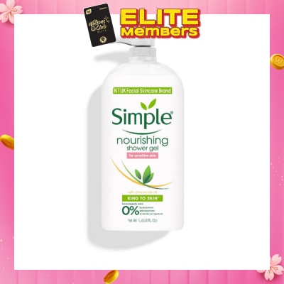 SIMPLE Kind To Skin Nourishing Shower Gel 1L
