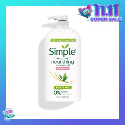 SIMPLE Kind To Skin Nourishing Shower Gel 1L