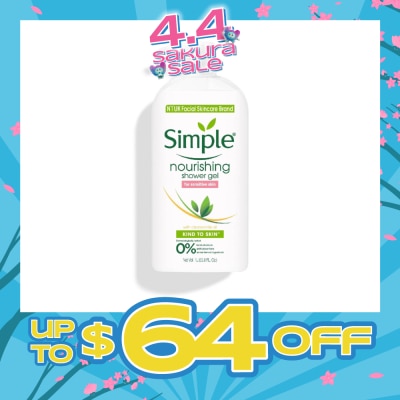 SIMPLE - Kind To Skin Nourishing Shower Gel 1L
