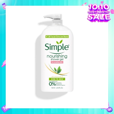 SIMPLE Kind To Skin Nourishing Shower Gel 1L