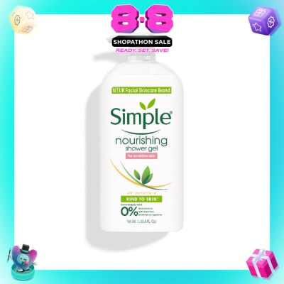 SIMPLE - Kind To Skin Nourishing Shower Gel 1L