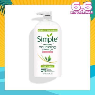 SIMPLE Kind To Skin Nourishing Shower Gel 1L