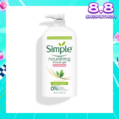 SIMPLE Kind To Skin Nourishing Shower Gel 1L