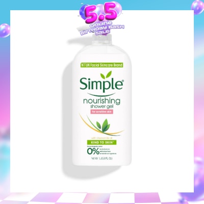 SIMPLE - Kind To Skin Nourishing Shower Gel 1L