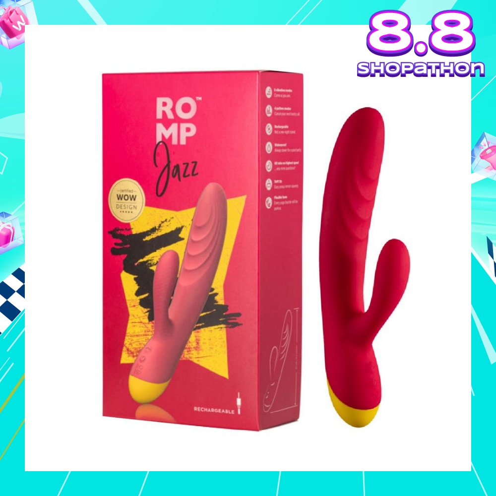 Jazz Rabbit Vibrator For Women (Rechargeable + Waterproof + 6 Intensity Vibration Mode) 1s