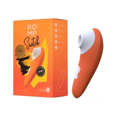 ROMP Switch Air Pulse Clitoral Vibrator For Women (Rechargeable + Waterproof + 6 Intensity Vibration Mode) 1s