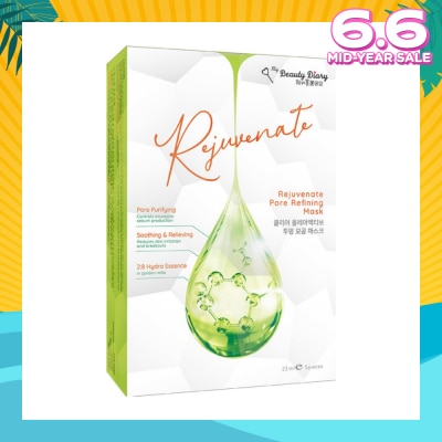MY BEAUTY DIARY Rejuvenate Pore Refining Mask (Excessive Sebum Production Control + Reduce inflammation & Irritation) 5s