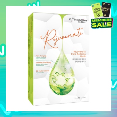 MY BEAUTY DIARY Rejuvenate Pore Refining Mask 5s (Expiry: April`2026)