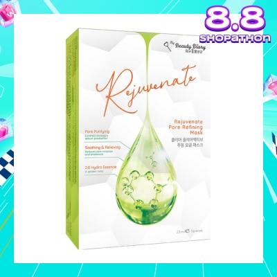 MY BEAUTY DIARY Rejuvenate Pore Refining Mask (Excessive Sebum Production Control + Reduce inflammation & Irritation) 5s