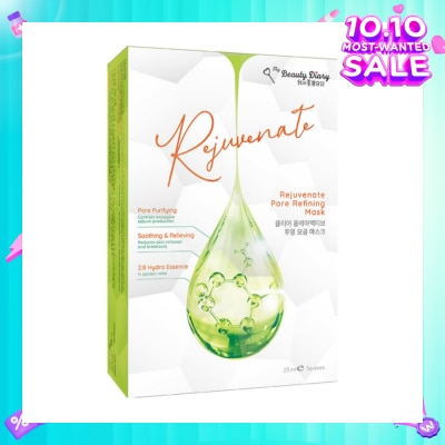MY BEAUTY DIARY Rejuvenate Pore Refining Mask 5s (Expiry: April`2026)