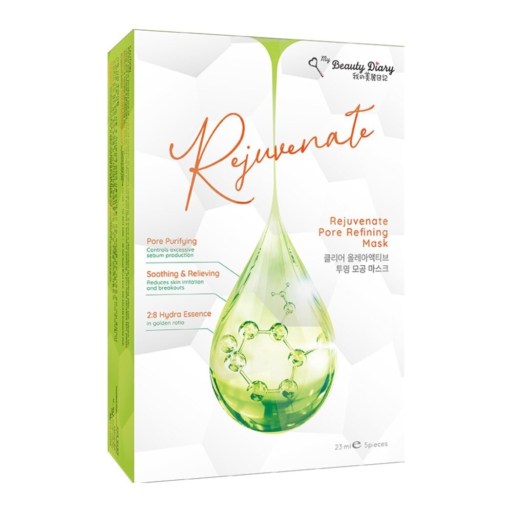 Rejuvenate Pore Refining Mask (Excessive Sebum Production Control + Reduce inflammation & Irritation) 5s