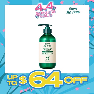DIANE BE TRUE - Body Soap Relax (Improve Skin Barrier + Retain Skin Moisture + Smooth & Deep Moisturising) 400ml