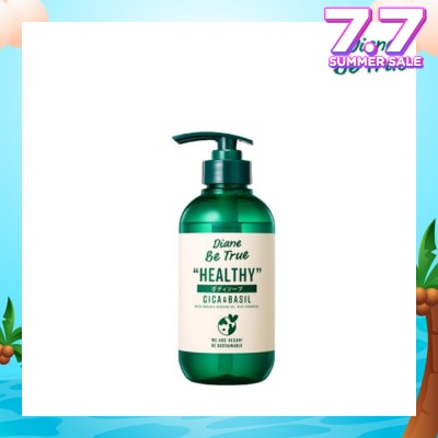 DIANE BE TRUE Body Soap Healthy (Improve Skin Barrier + Retain Skin Moisture + Firming & Moisturising) 400ml