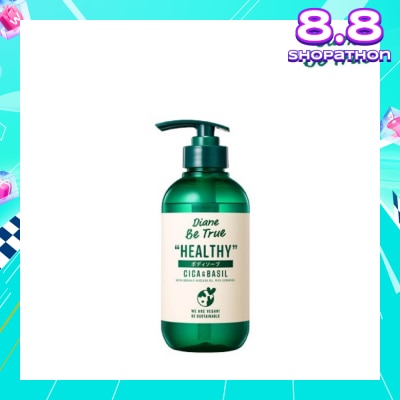 DIANE BE TRUE Body Soap Healthy (Improve Skin Barrier + Retain Skin Moisture + Firming & Moisturising) 400ml