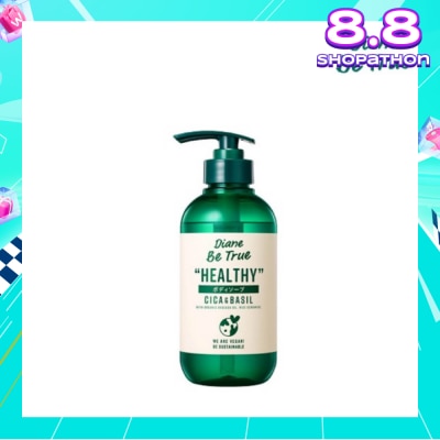 DIANE BE TRUE Body Soap Healthy (Improve Skin Barrier + Retain Skin Moisture + Firming & Moisturising) 400ml