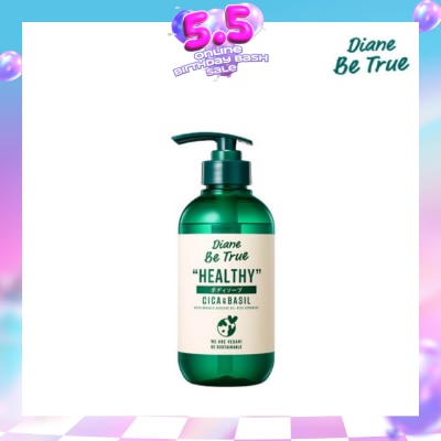 DIANE BE TRUE - Body Soap Healthy (Improve Skin Barrier + Retain Skin Moisture + Firming & Moisturising) 400ml