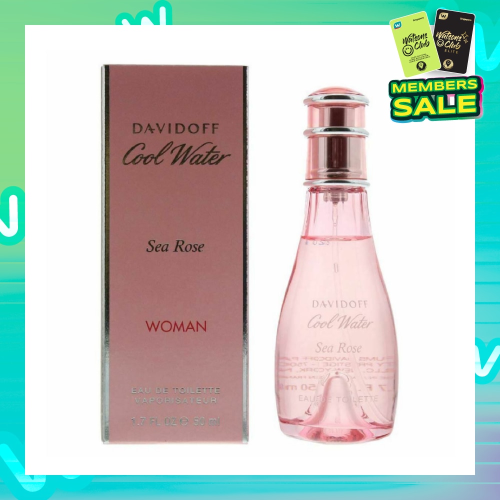 Cool Water Sea Rose For Her Eau De Toilette 50ml