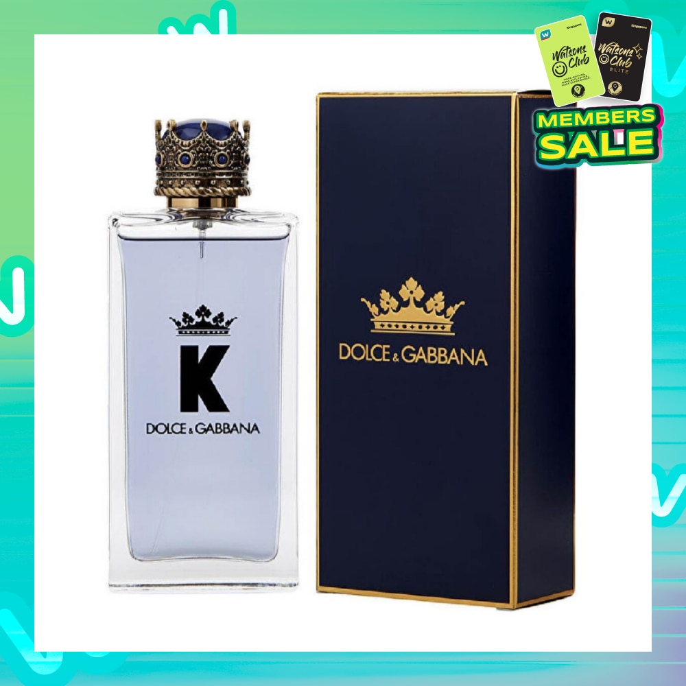 K By Dolce & Gabanna For Him Eau De Toilette 100ml