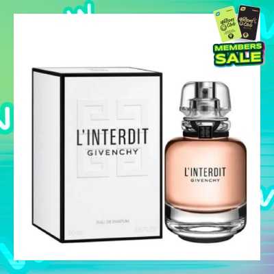 GIVENCHY L'Interdit For Her Eau De Parfum 80ml