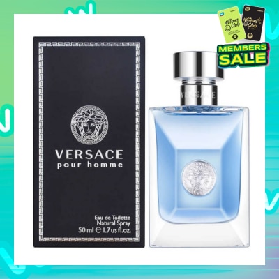 VERSACE Pour Homme For Him Eau De Toilette 50ml
