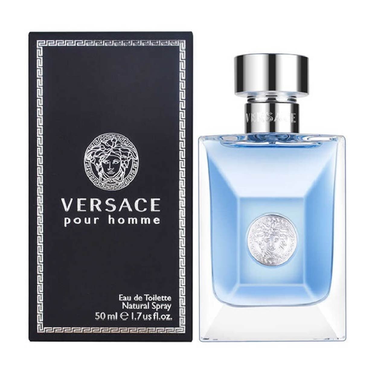 VERSACE Pour Homme For Him Eau De Toilette 50ml | Fragrance