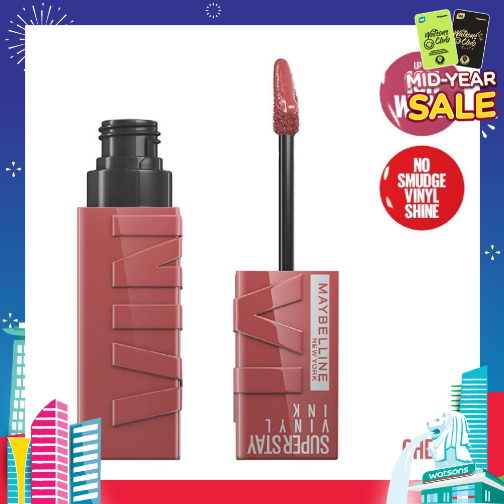 Superstay Vinyl Ink Longwear Liquid Lipcolor Cheeky (Smudge Proof + Transfer Proof) 1s